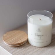 Κερί Σόγιας σε Διάφανο Δοχείο Μεσαίο - Image 2