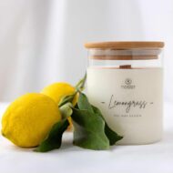 Κερί Σόγιας σε Διάφανο Δοχείο Μεγάλο