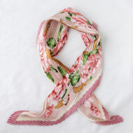 Butterfly scarf ροζ - Image 2